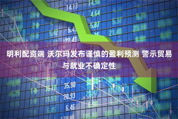 明利配资端 沃尔玛发布谨慎的盈利预测 警示贸易与就业不确定性